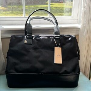 BEIS Weekender bag, black, new!
